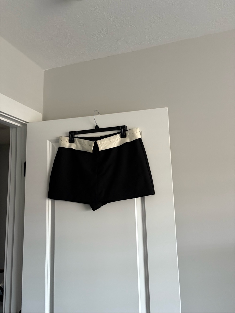 Black and Cream Women’s Skort